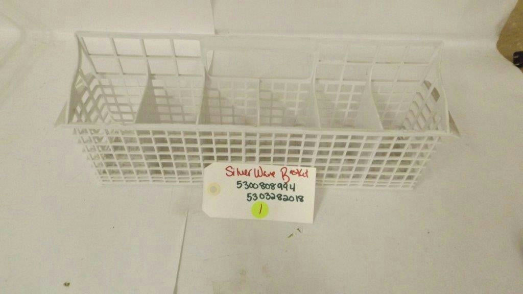 FRIGIDAIRE DISHWASHER 5300808994 5303282018 SILVERWARE BASKET USED FRIGIDAIRE DISHWASHER 5300808994 5303282018 SILVERWARE BASKET USED